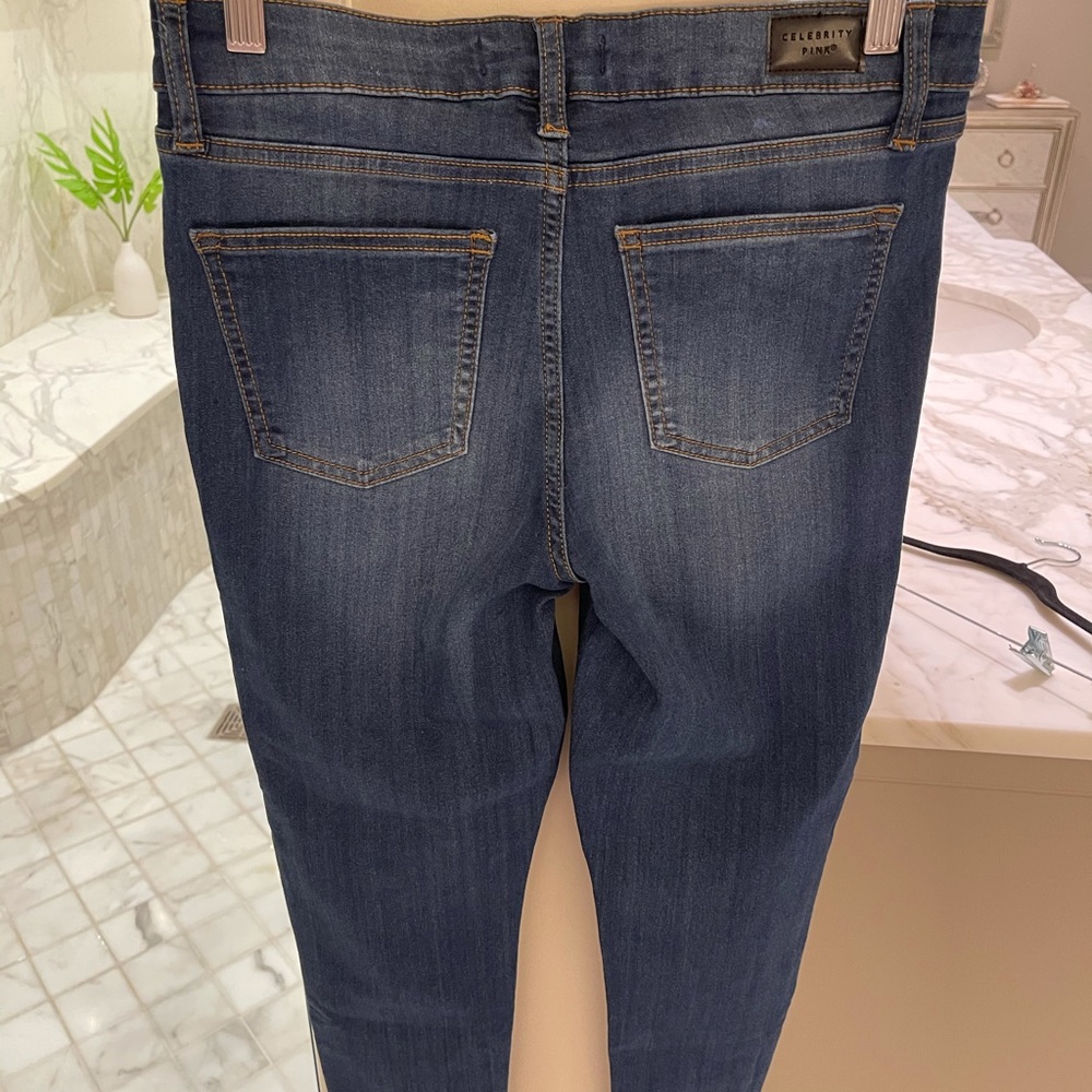 Celebrity pink jeans